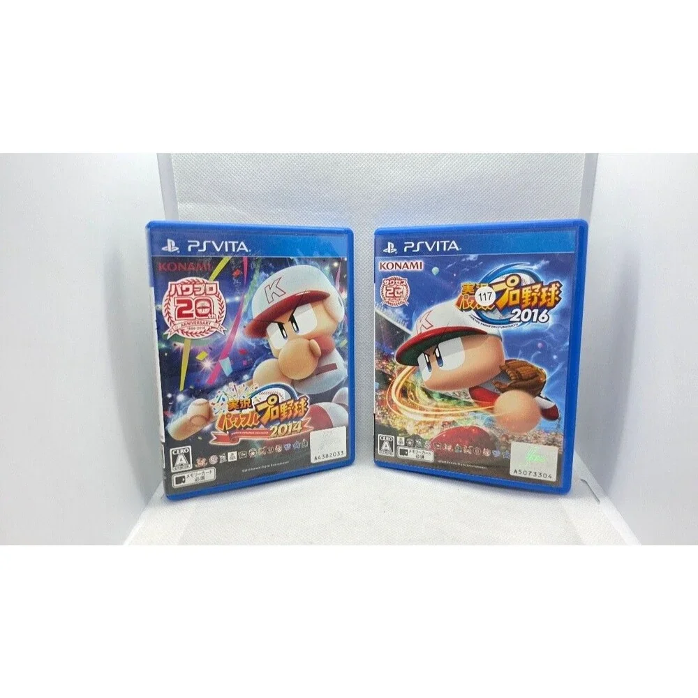 Konami Jikkyou Powerful Pro Yakyuu 2014 & 2016 (PSVITA)